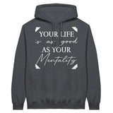 Mindset Matters - Classic Unisex Pullover Hoodie - Dark Heather - Hoodies