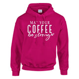 Morning Rituals - Embrace Coffee Comfort - Heliconia - Hoodies