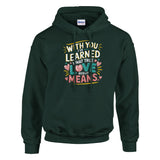 True Love, True Comfort - A Gift for Him - Forest Green - Hoodies