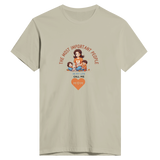 Love's Embrace - The Most Important People Call Me MOM Tee - Sand - Print Material