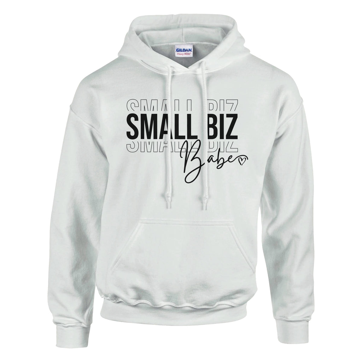 Small Biz Babe - Empowering Style, Empowering Memories - White - Hoodies