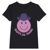 Spread Smiles - Happy Lil Thang Crewneck Tee - Black - T-shirts