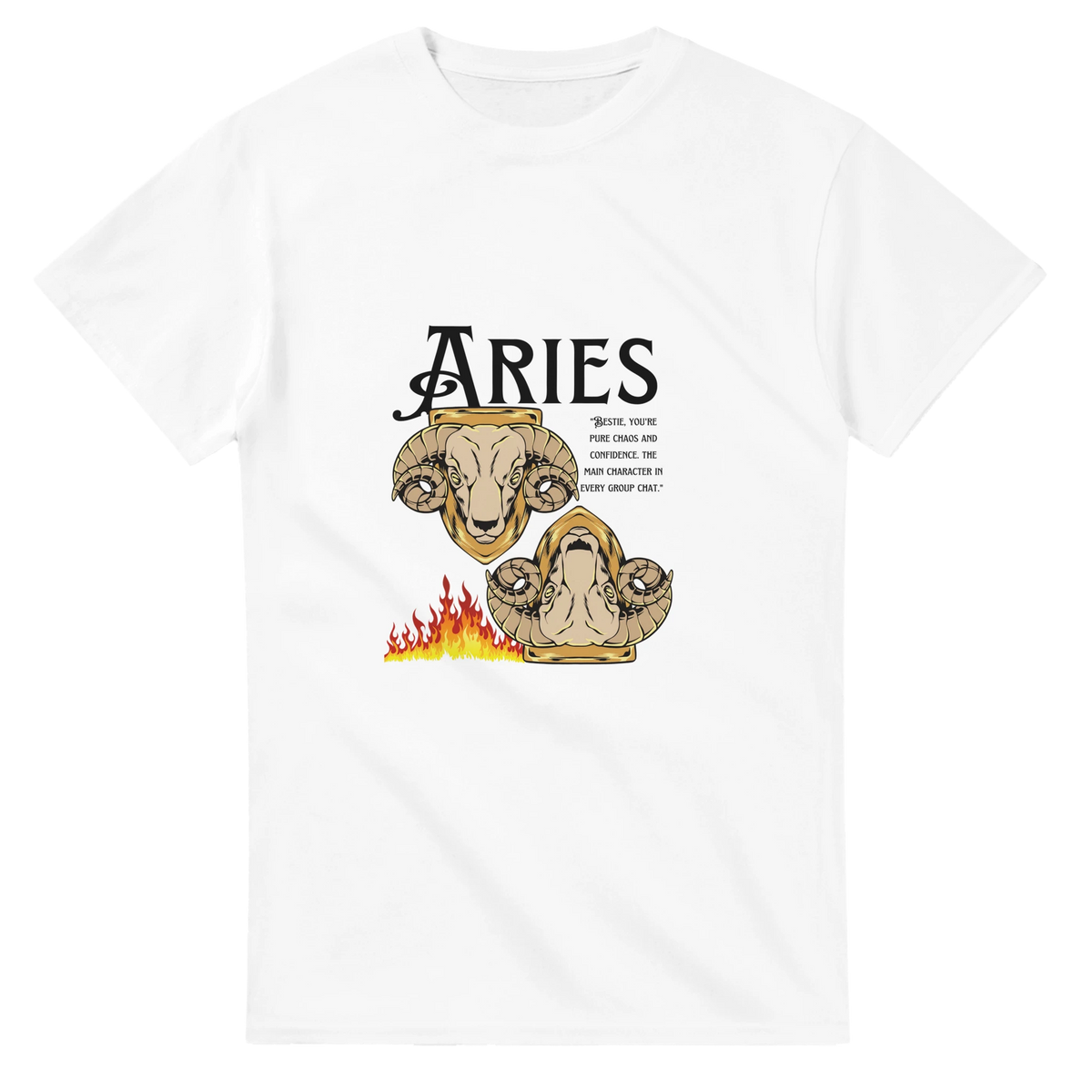 Astrology Lover Tee – Gildan’s Starry Gift Pick - Aries - T-Shirts