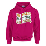 Embrace Introversion - Wear Your Party Trick with Pride - Heliconia - Hoodies