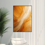 Sunset Veins – Wood and Metal Framed Poster - - Framed Posters