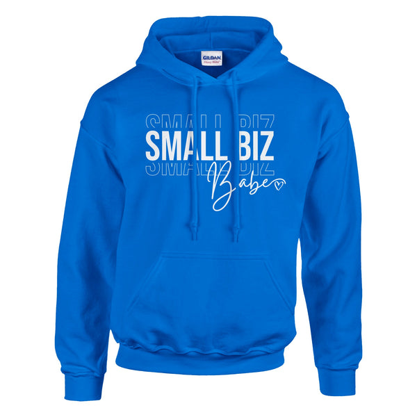 Small Biz Babe - Empowering Style, Empowering Memories - Royal - Hoodies