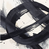 Monochrome Flow – Metal Framed Poster - - Metal Framed Posters