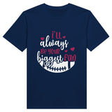 Fan for Lif - I'll Always Cheer You On Tee - Navy - Crewneck T-shirts