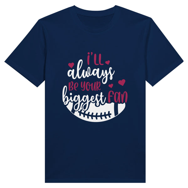 Fan for Lif - I'll Always Cheer You On Tee - Navy - Crewneck T-shirts