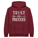 Trust the Process - Classic Unisex Pullover Hoodie - Garnet - Hoodie