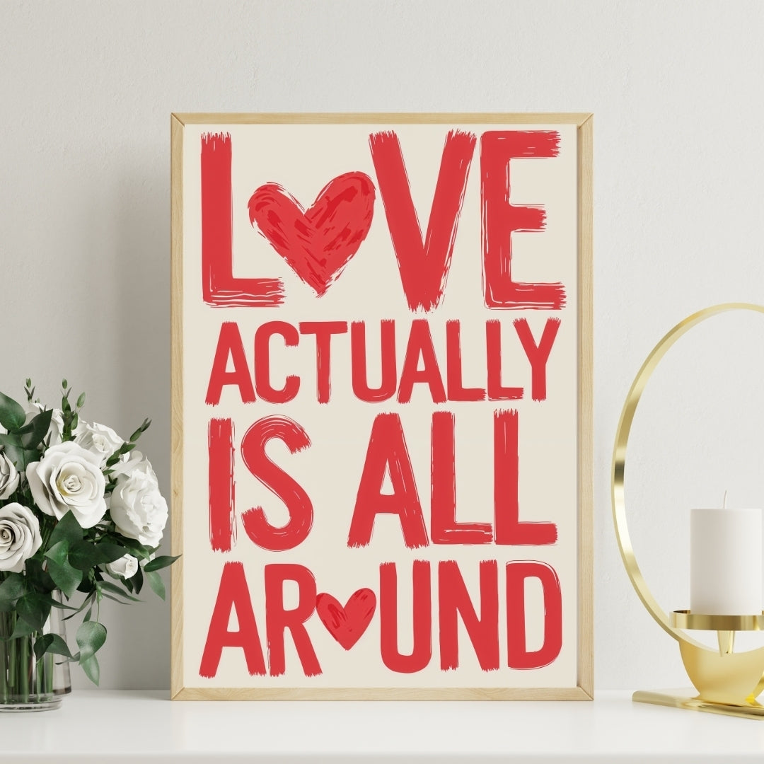 Heartfelt Reminder of Love - 24x36 - Framed Posters