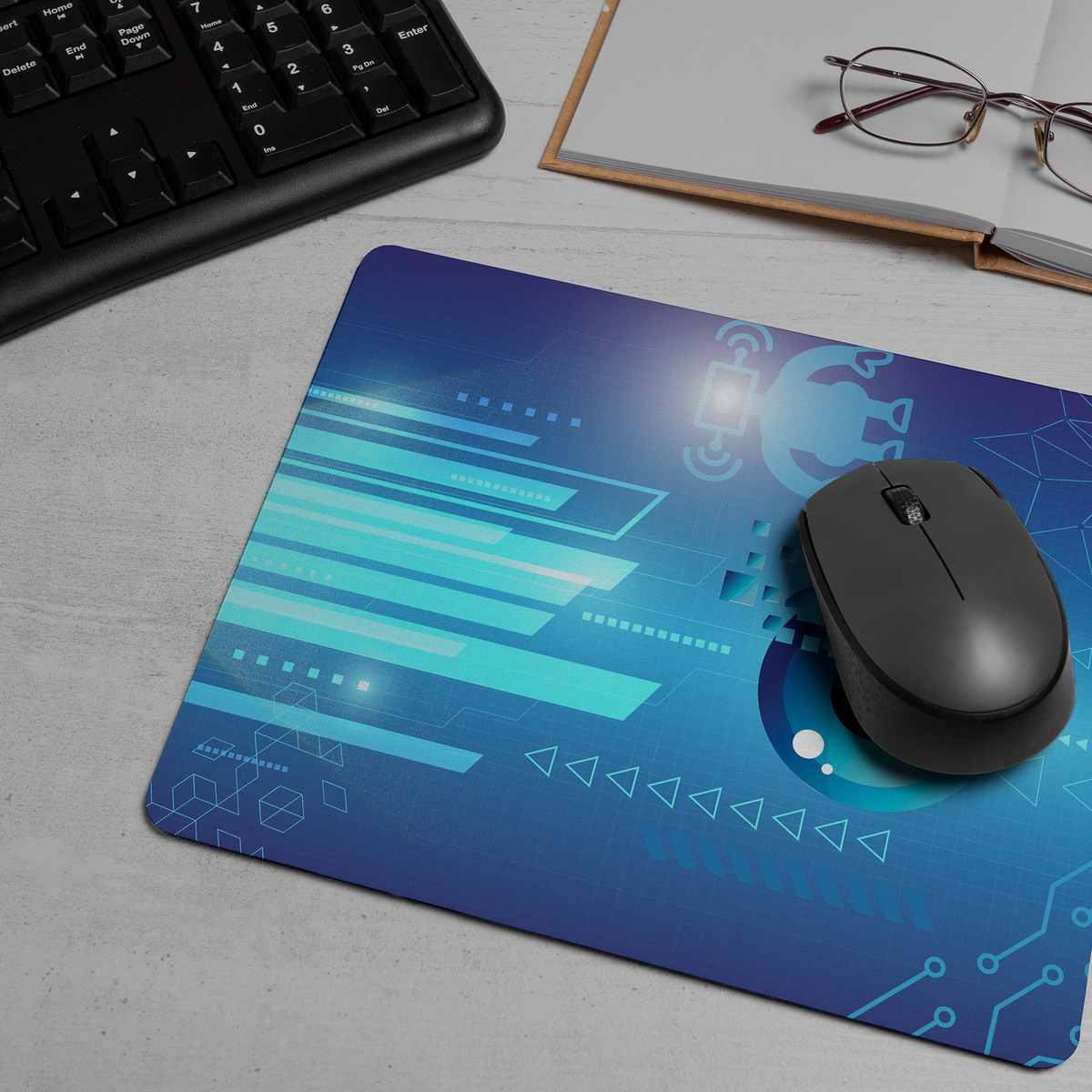 Digital Horizon Mouse Pad - - Mouse Pads