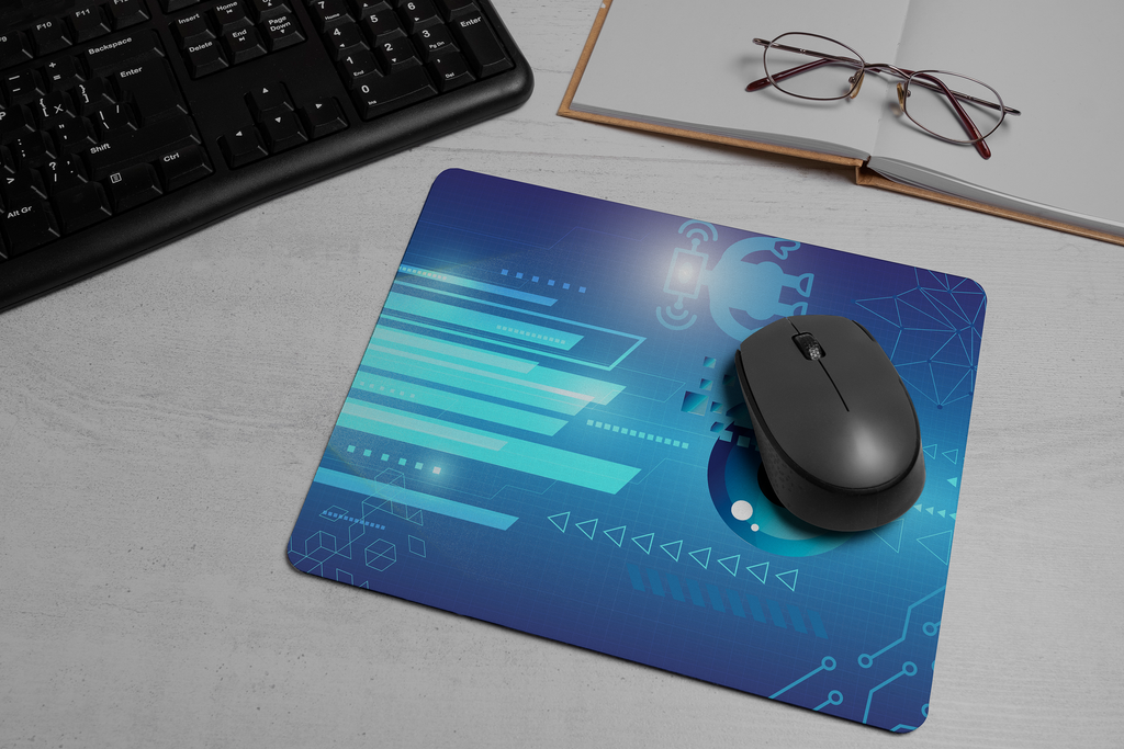 Digital Horizon Mouse Pad - - Mouse Pads