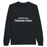 Sense and Style - Embrace Wisdom in Threads - Black - Sweatshirt