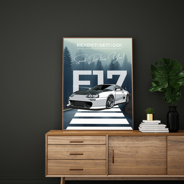 F17 Speed - The Ultimate Drive - - Framed Poster