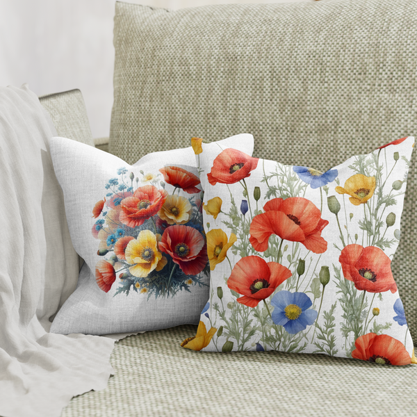 Nature’s Velvet Touch - Full Bloom Cushion - - Cushions