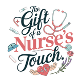 The Gift of a Nurse’s Touch - A Tribute to Caring Hands - - Hoodies