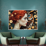 Muse & Owl Harmony - - Framed Posters