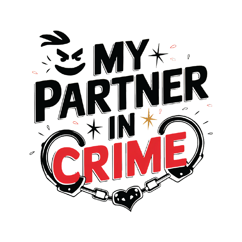 My Partner in Crime - Playful Enamel Mug for Boyfriend - - Mugs