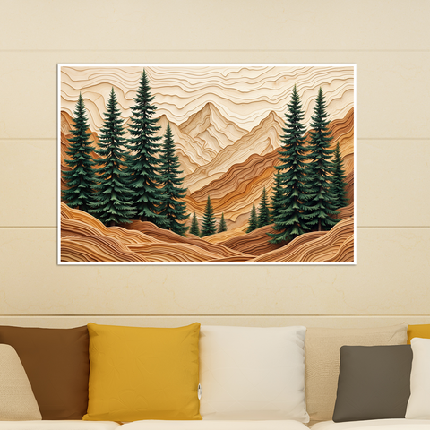 Image of Layered Peaks - A Forest’s Story