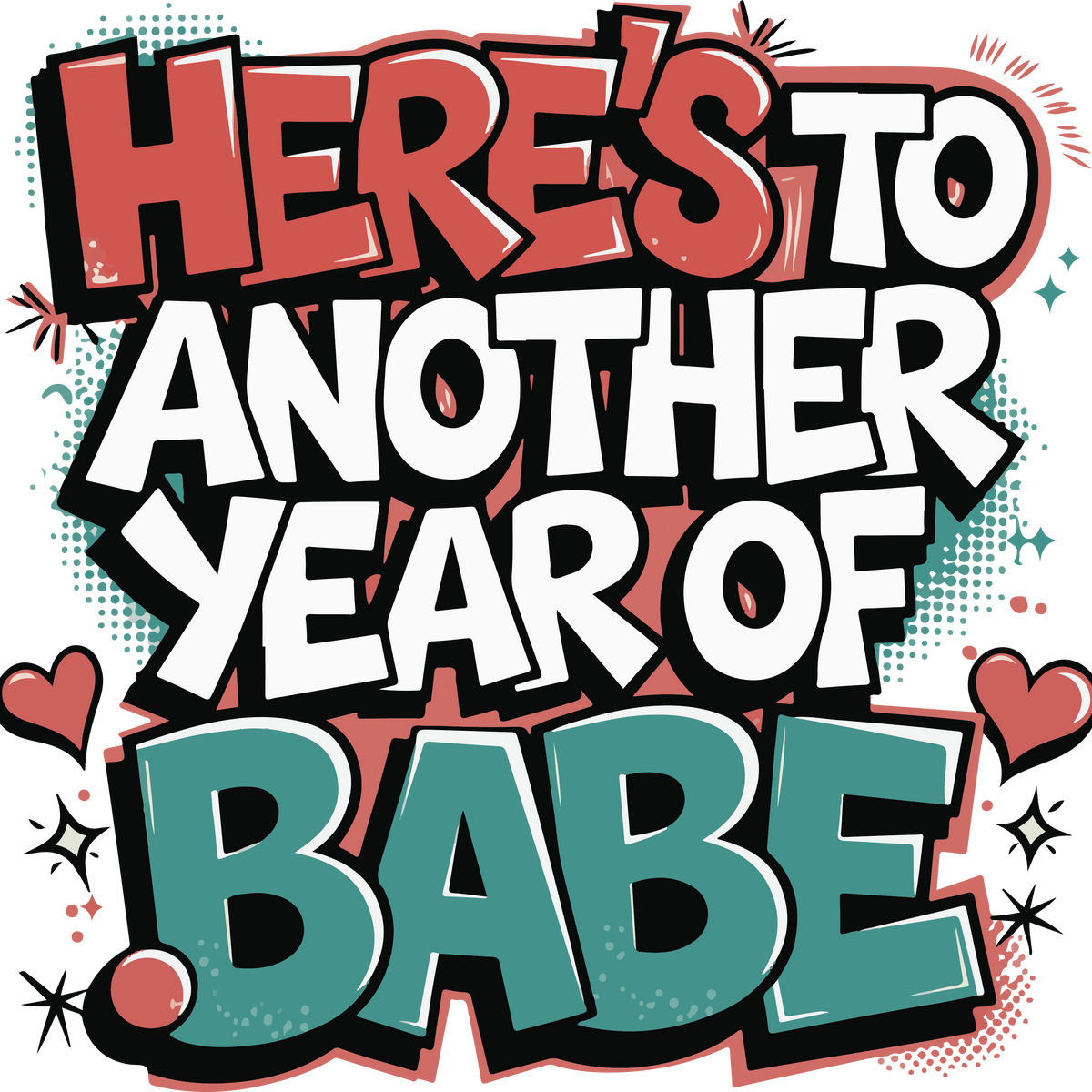 A Year of Love - Romantic Crop Top Gift for Her - - Women’s Crop Top