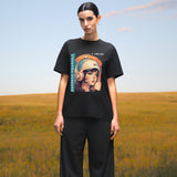 Futuristic Vision - Expressive Oversized Tee - - T-Shirts