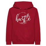 Hustle & Dreams Premium Unisex Pullover Hoodie - Red - Hoodies