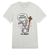 Easter Adventures Begin with Brother – Fun T-Shirt - Solid White Triblend - T-Shirt