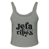 Fierce and Fearless - Channeling Jefa Vibes - Athletic Heather - Tank Tops