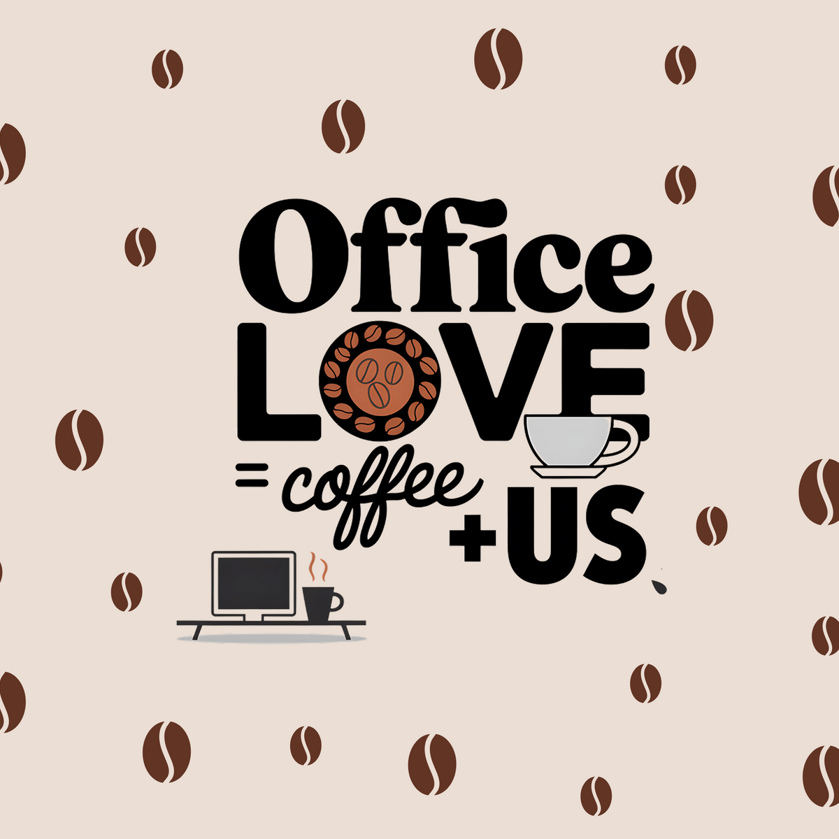 Office Love - The Perfect Mug for Coffee & Colleagues - - Mugs
