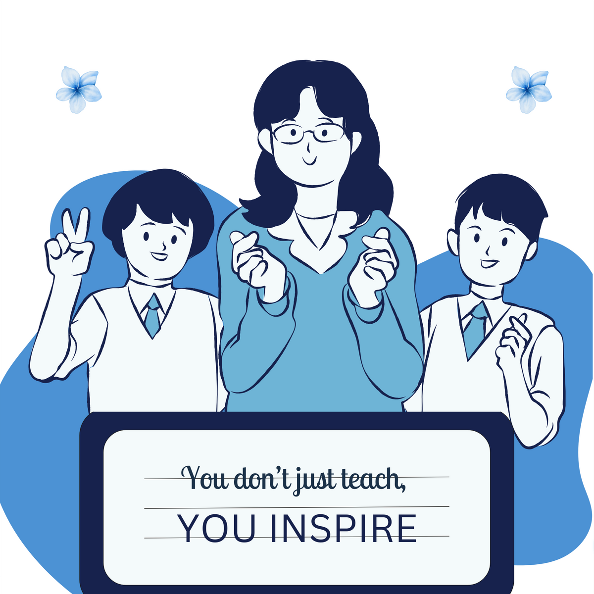 White Glossy Mug – A Heartfelt Gift for Teachers - - Mugs