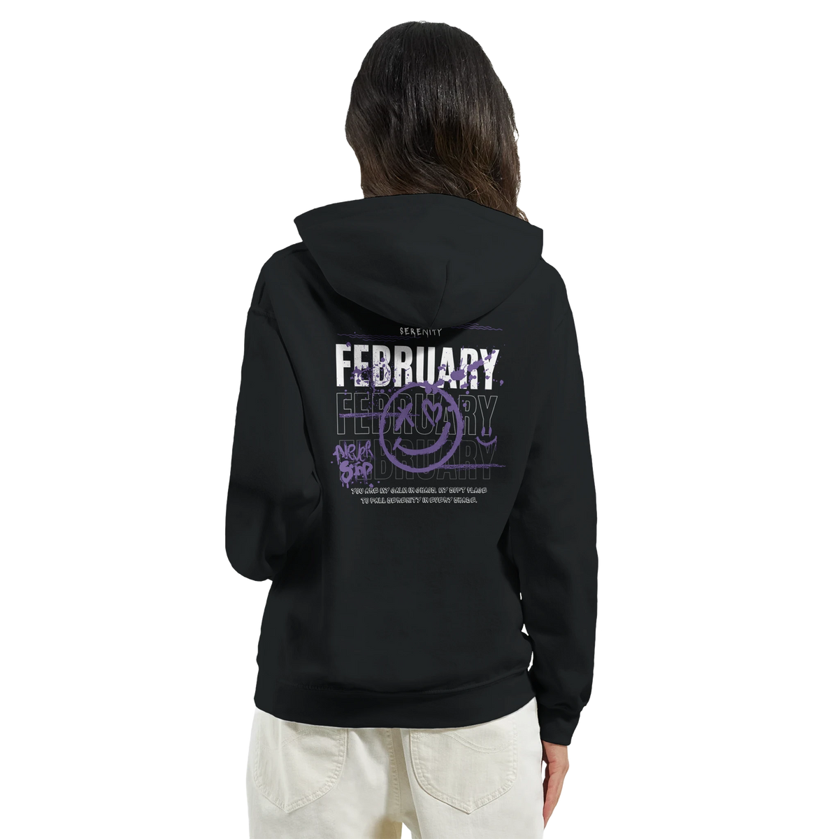 Gildan® Month Spirit Hoodie | Express Love Through Art - February - Hoodies