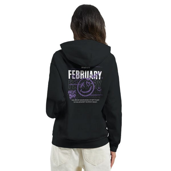Gildan® Month Spirit Hoodie | Express Love Through Art - February - Hoodies