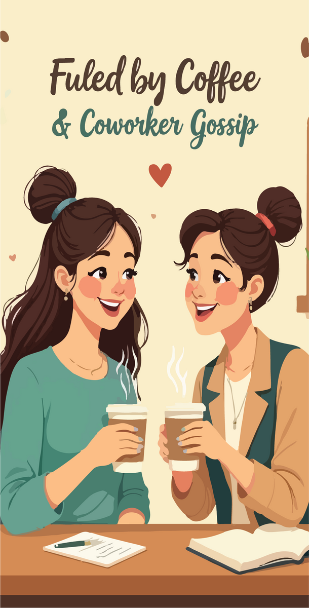 “Coffee & Coworkers” Can Cooler Gift - - Can Covers