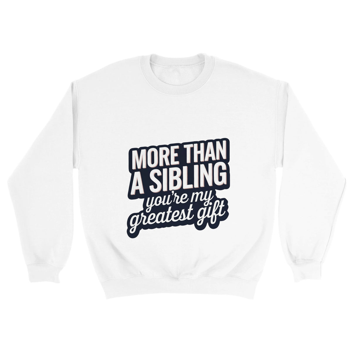 Greatest Gift of All - Brotherly Love Crewneck - - Sweatshirts