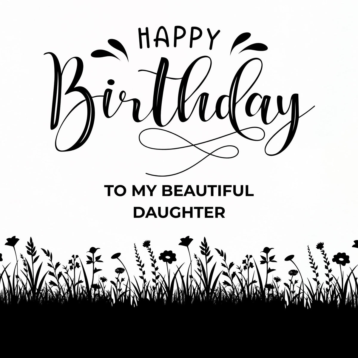 Happy Birthday Daughter – Keepsake Mug with Color Inside - - Coffee Mugs