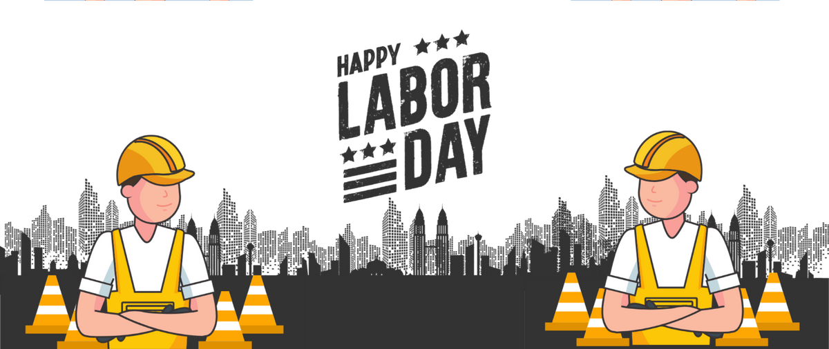 Patriotic White Glossy Mug – Honor Workers This Labor Day - - Mugs