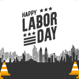 Patriotic White Glossy Mug – Honor Workers This Labor Day - - Mugs