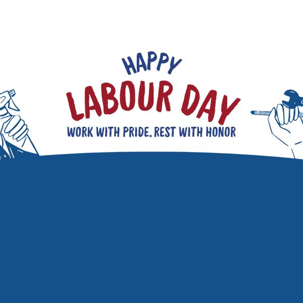 Celebrate Workers – White Glossy Mug with Labour Day Art - - Mugs