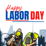 White Glossy Mug – Patriotic Labour Day Worker Tribute - - Mugs