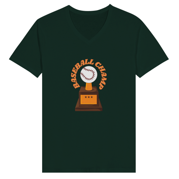 Victory on Display - Baseball Champ Tee - Forest - Print Material