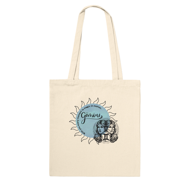 Astrological Premium Tote Bag for Star Sign Lovers - Gemini - Tote Bags