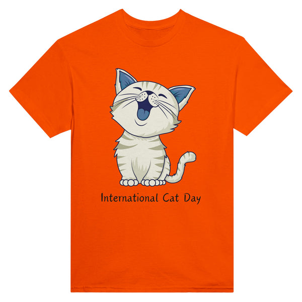 Whiskers and Wonders - A Cat's Tale - Orange - T-Shirt