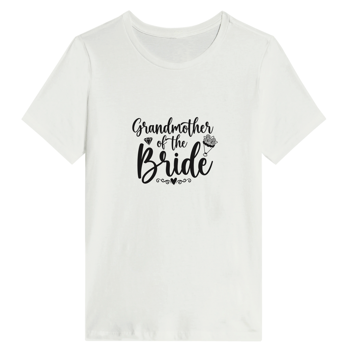 Guardian of Tradition - Celebrate with 'Grand Mother of Bride - White - T-Shirt