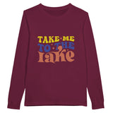 Lake Dreams - Take Me to the Lake - Maroon - Sweatshirt