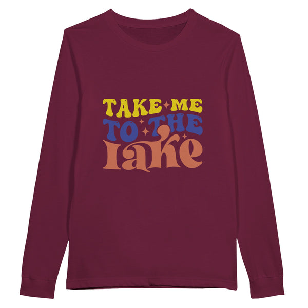 Lake Dreams - Take Me to the Lake - Maroon - Sweatshirt