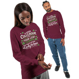 Lucky to Have You Colleague Long-sleeve Tee - - Long Sleeves T-shirts