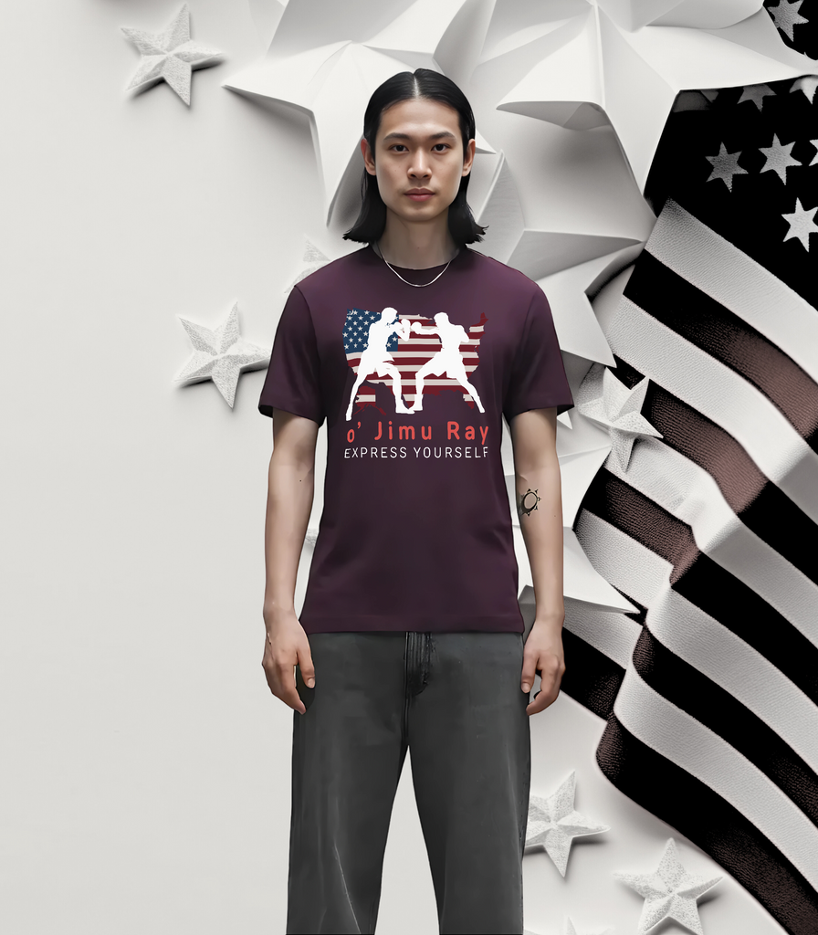 American Boxing Spirit - o' Jimu Ray 4th July Special - - T-shirts