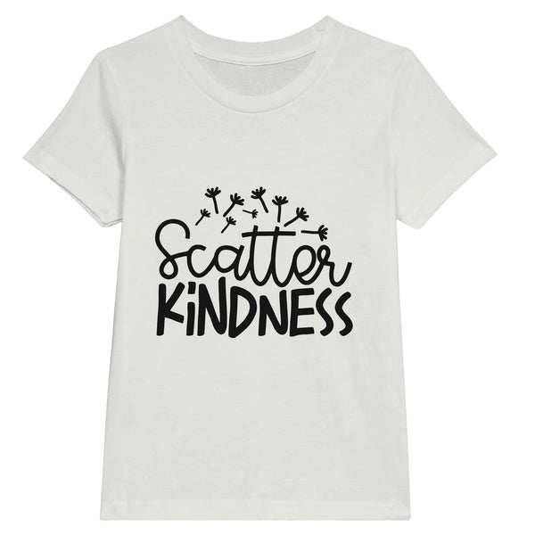 Empathy in Action - Wear Your Kindness Proudly - White - Kids' T-shirts