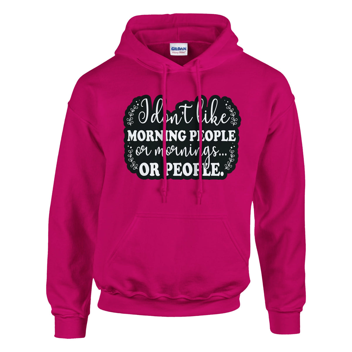 Morning Mood - Wear Your Mornings Your Way - Heliconia - Hoodies